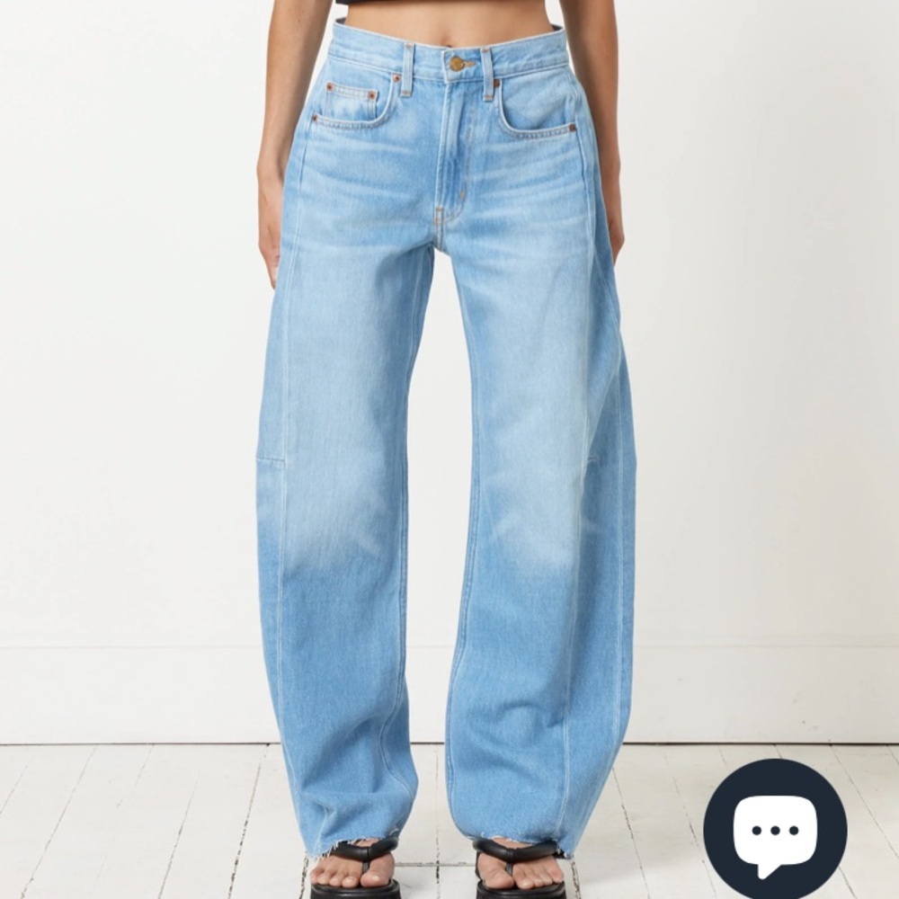 B sides Lasso jean in warren blue